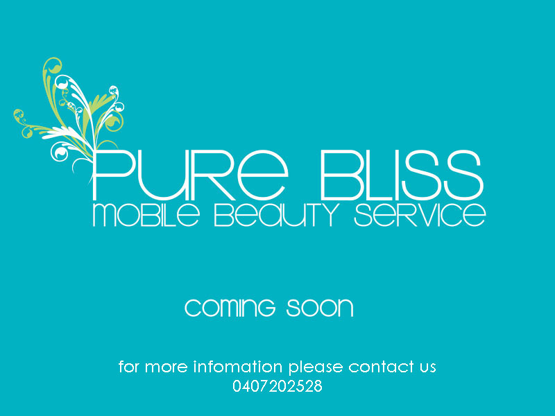 Pure Bliss Beauty coming soon!